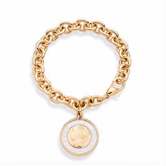 Italy Jewelry - 18k Italian Lira Bracelet